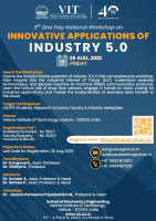One Day National Workshop on INNOVATIVE APPLICATIONS OF INDUSTRY 5.0 2025